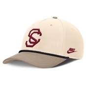 USC Trojans Nike Natural SC Interlock Futura Legacy Rise 5 Panel Structured Rope Snapback Hat